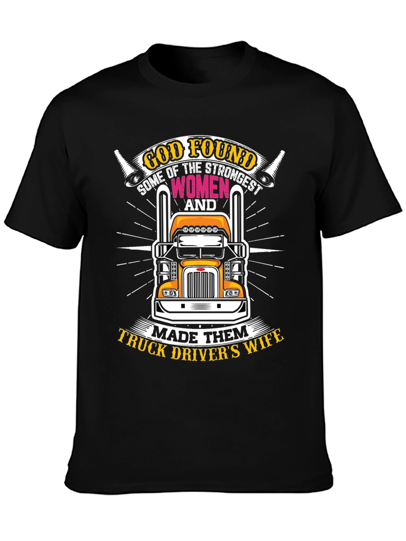 Truck Drivers Wife Graphic Tee