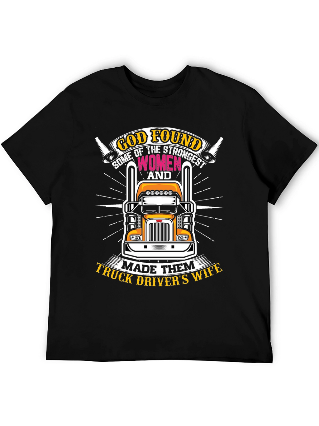 Truck Drivers Wife Graphic Tee