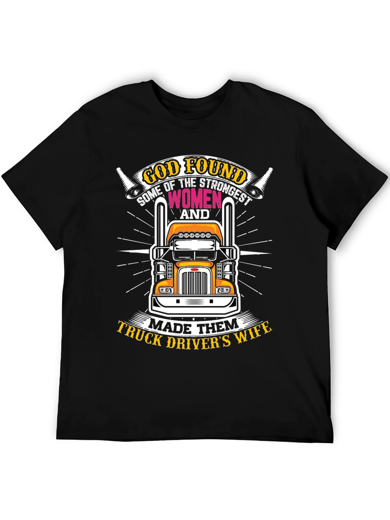 Truck Drivers Wife Graphic Tee