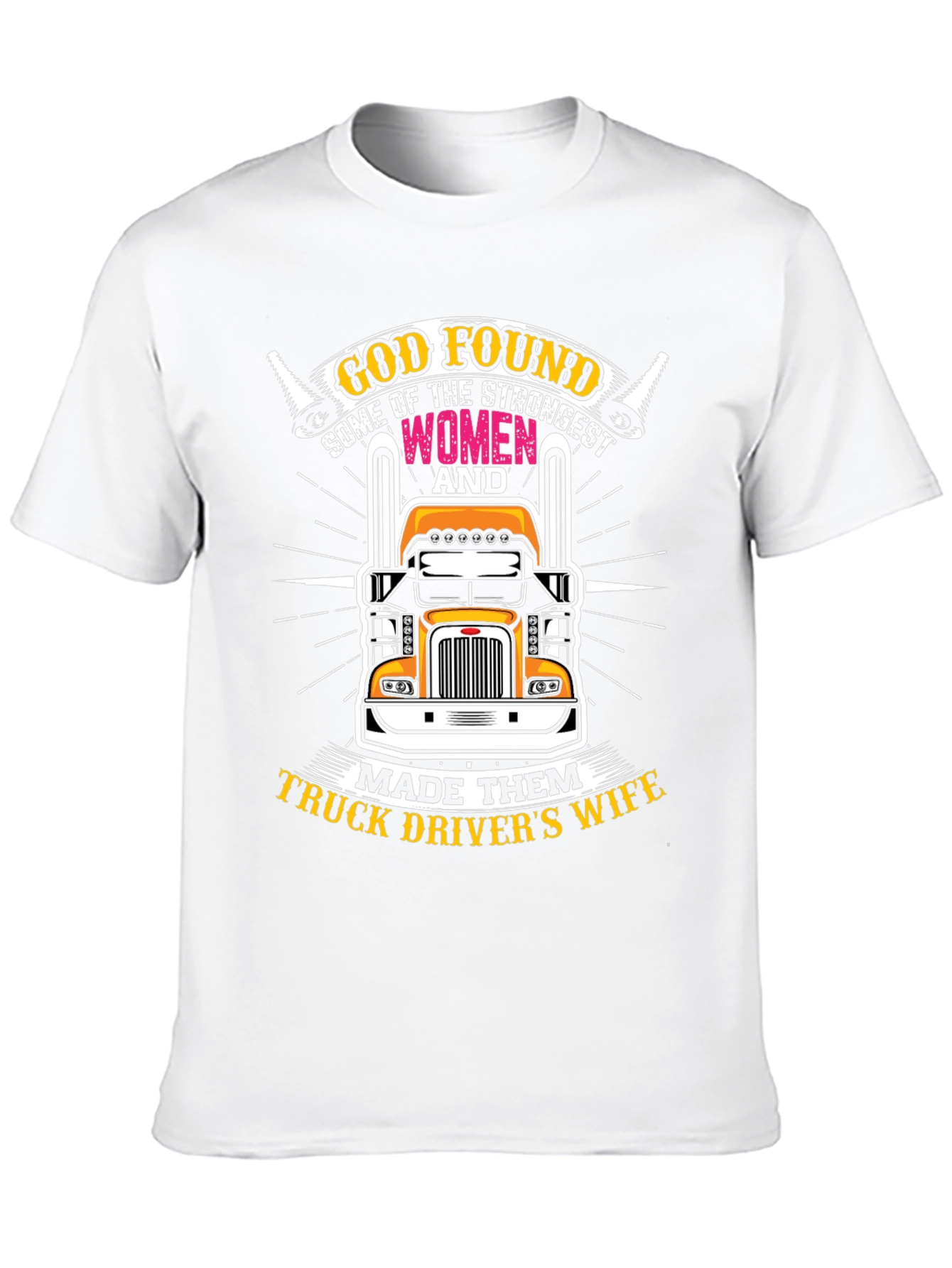 Truck Drivers Wife Graphic Tee