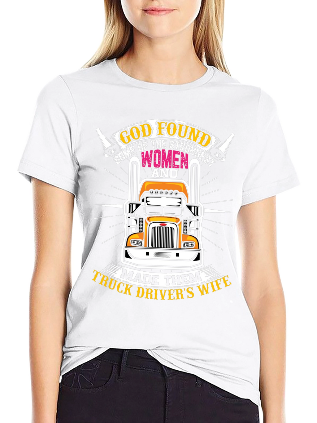 Truck Drivers Wife Graphic Tee