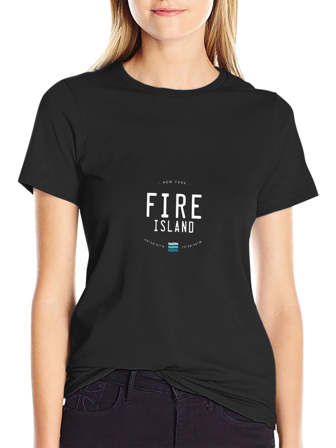 Fire Island New York Graphic T-Shirt