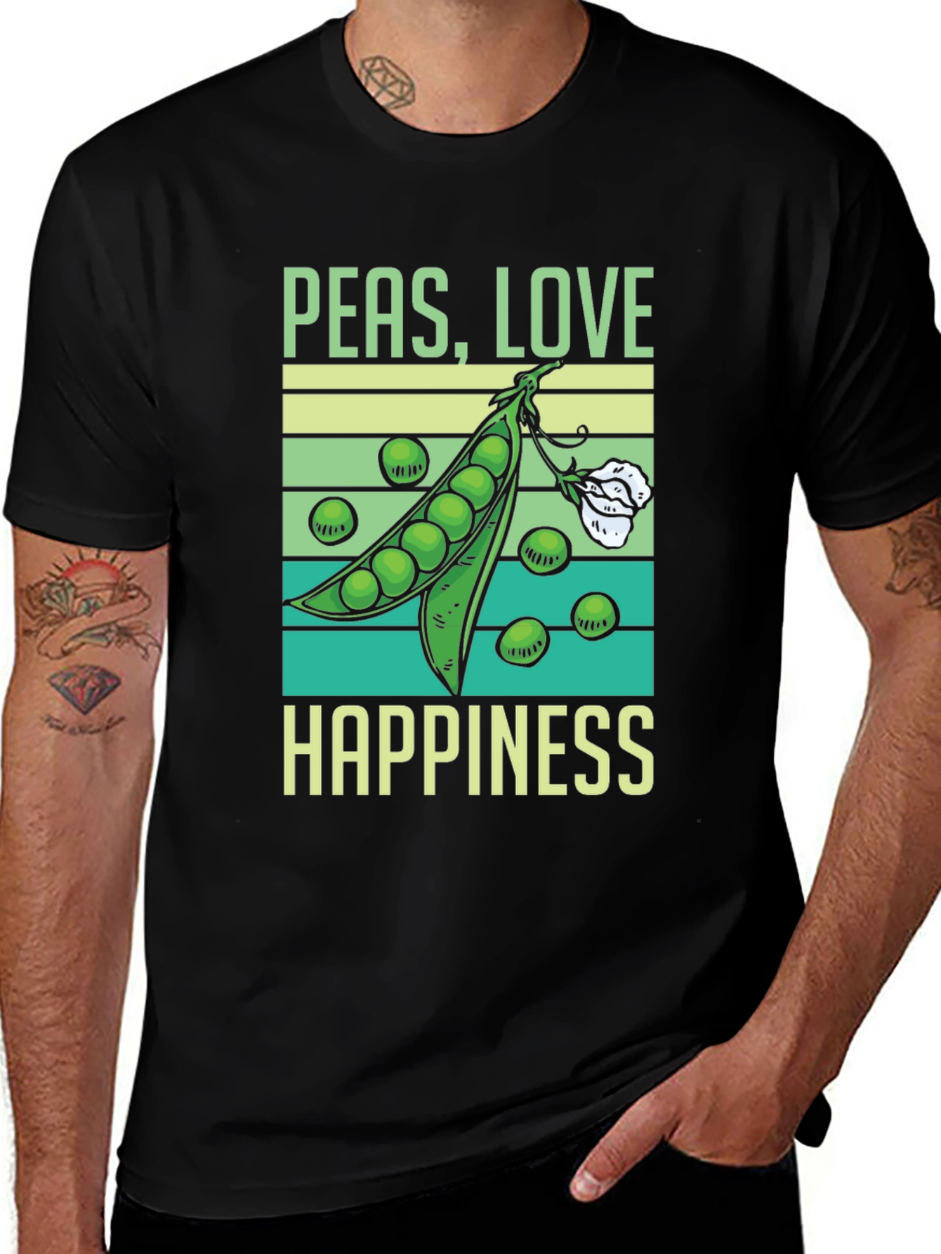 Peas Love Happiness T-Shirt