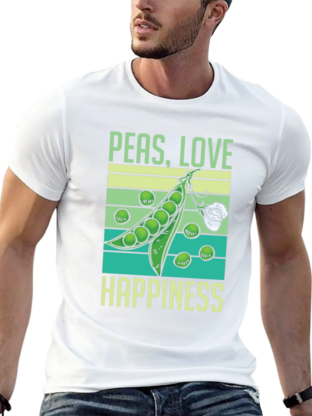 Peas Love Happiness T-Shirt
