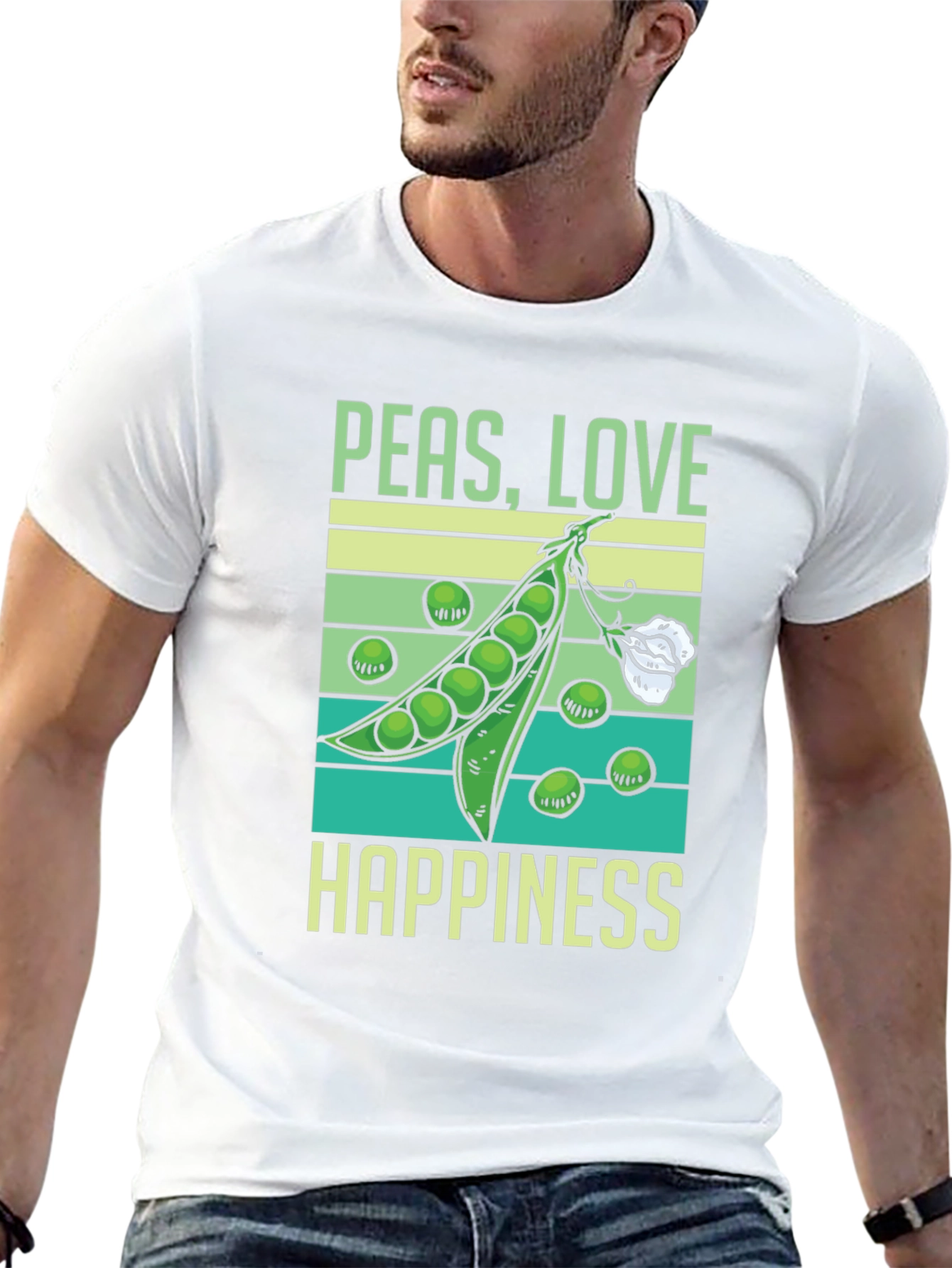 Peas Love Happiness T-Shirt