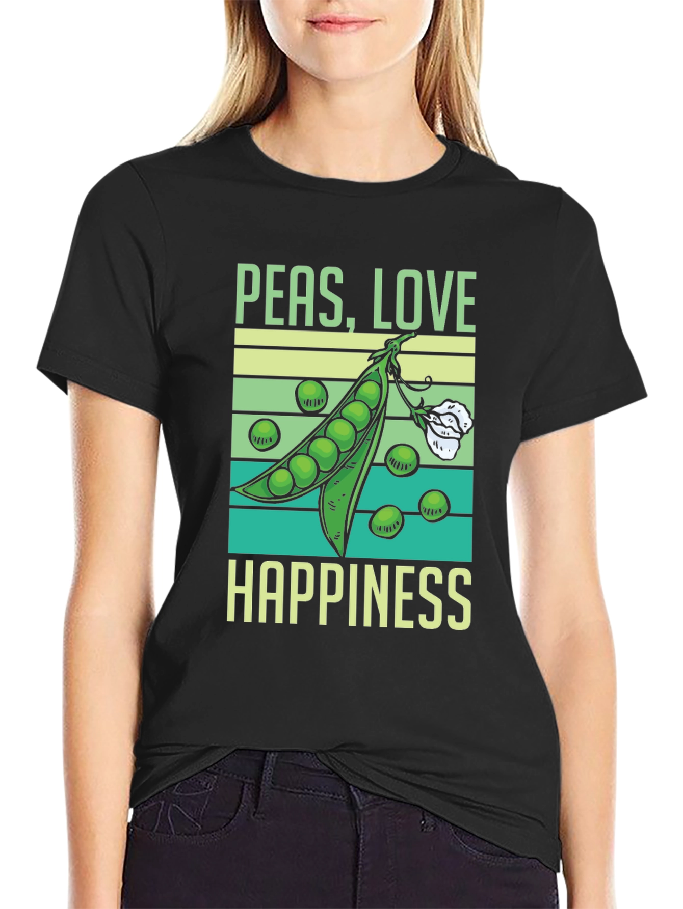 Peas Love Happiness T-Shirt