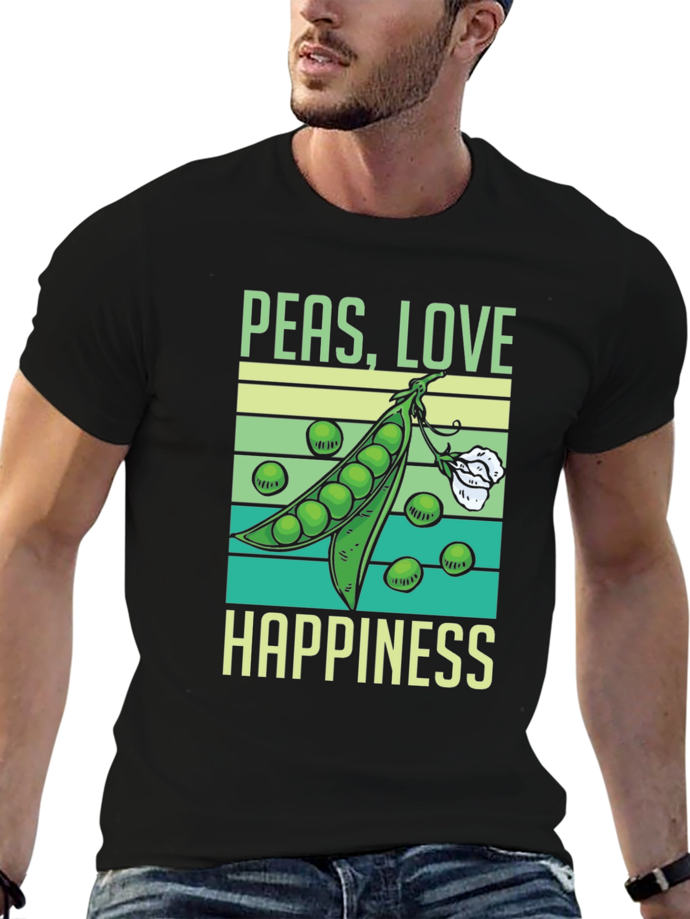 Peas Love Happiness T-Shirt