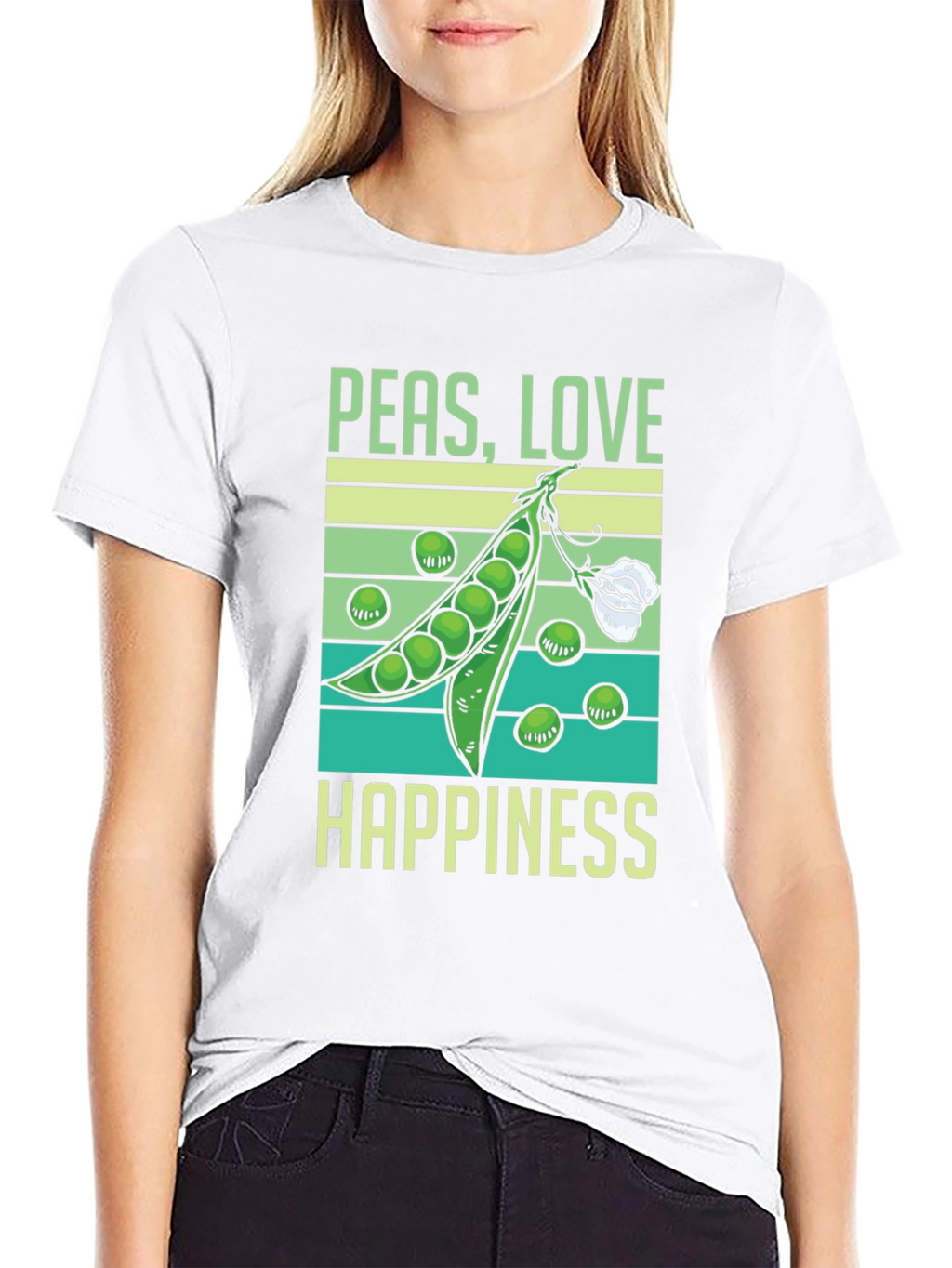 Peas Love Happiness T-Shirt