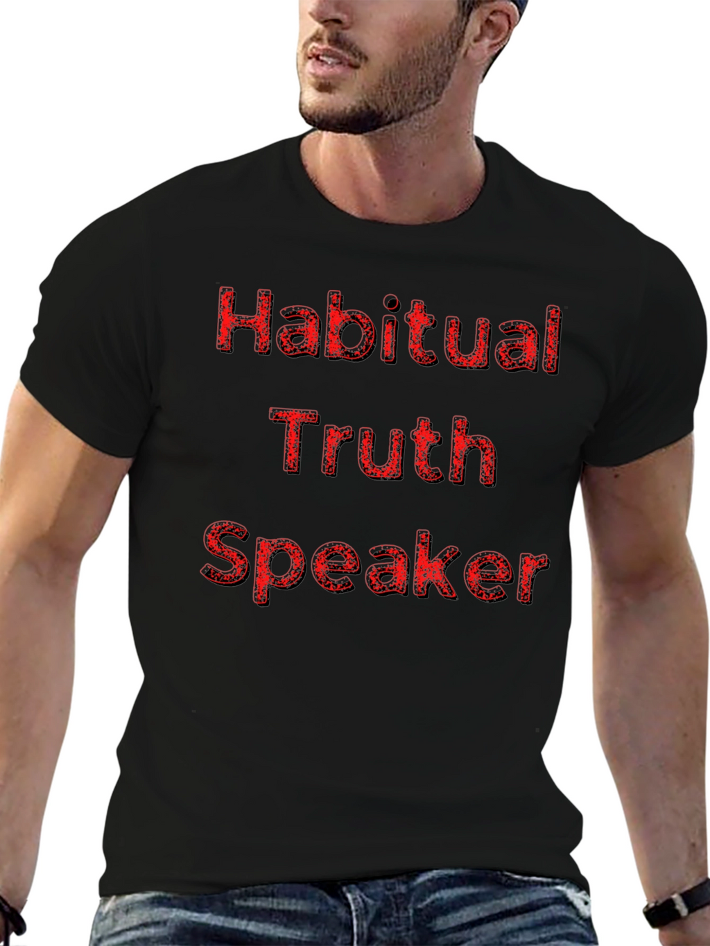 Habitual Truth Speaker Graphic Tee