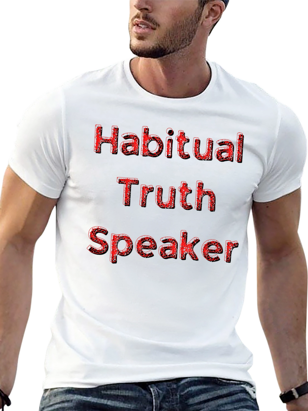Habitual Truth Speaker Graphic Tee