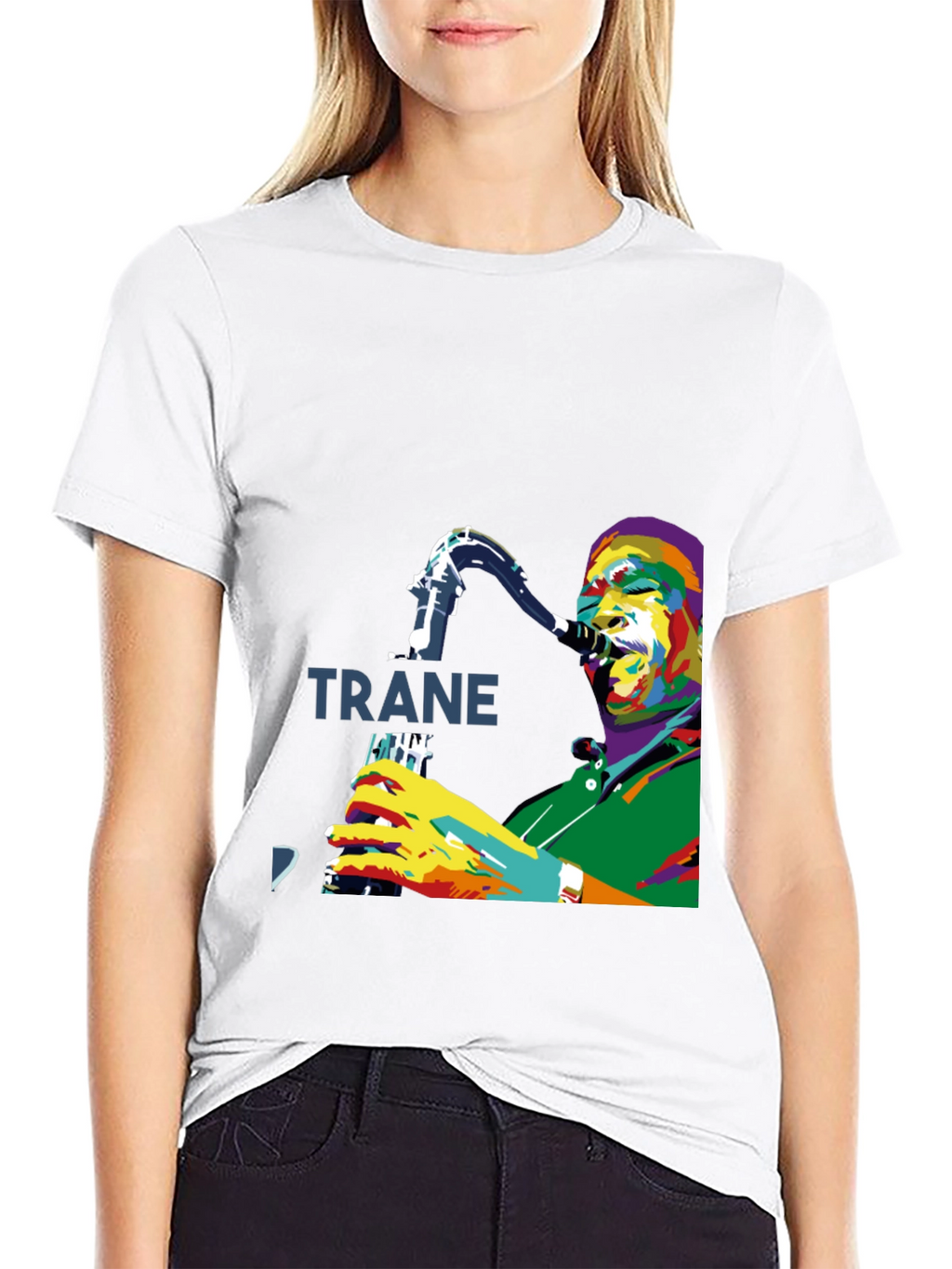 Coltrane Jazz Music Graphic T-Shirt