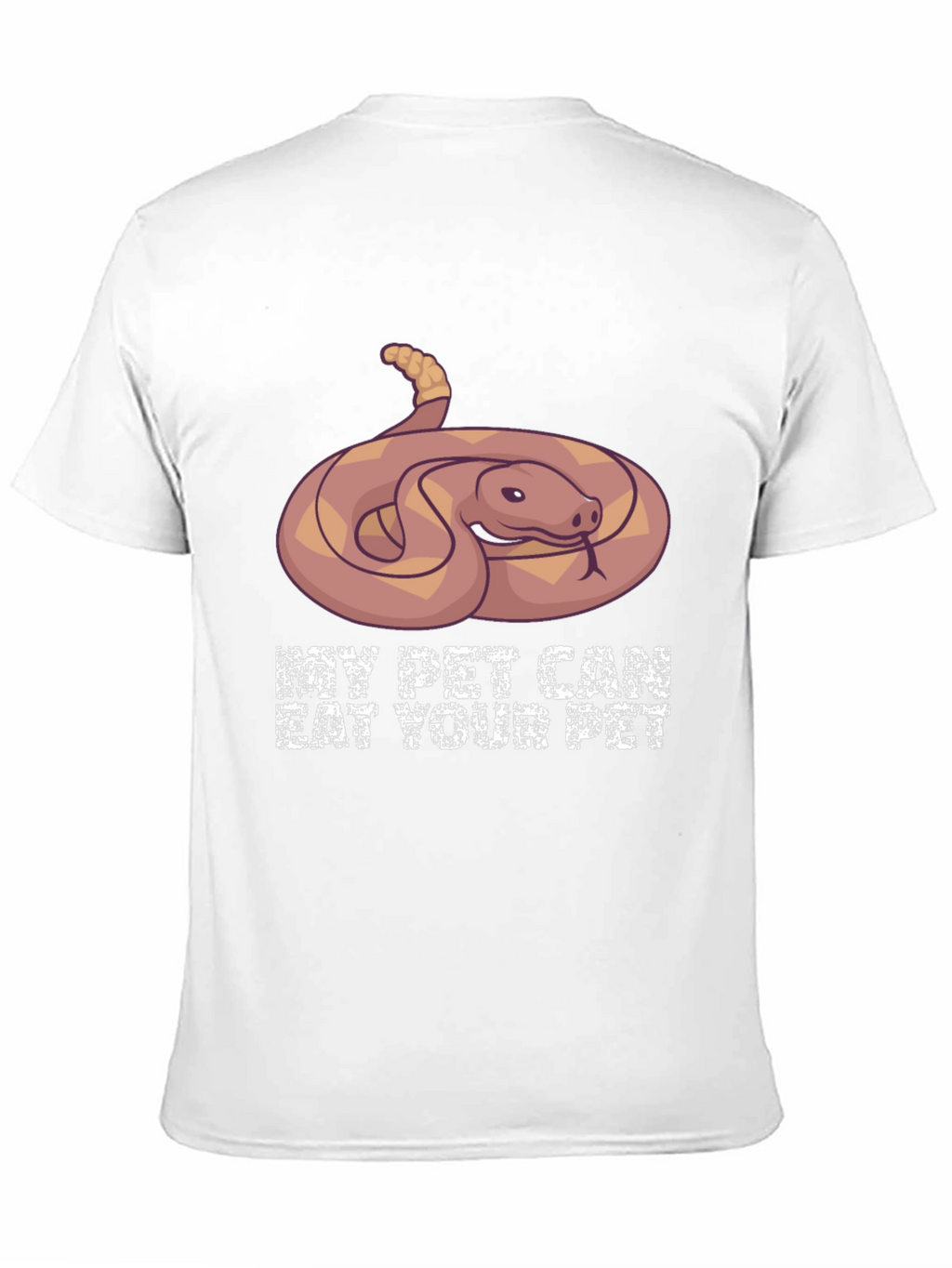 My Pet Can Eat Your Pet Snake Graphic T-Shirt