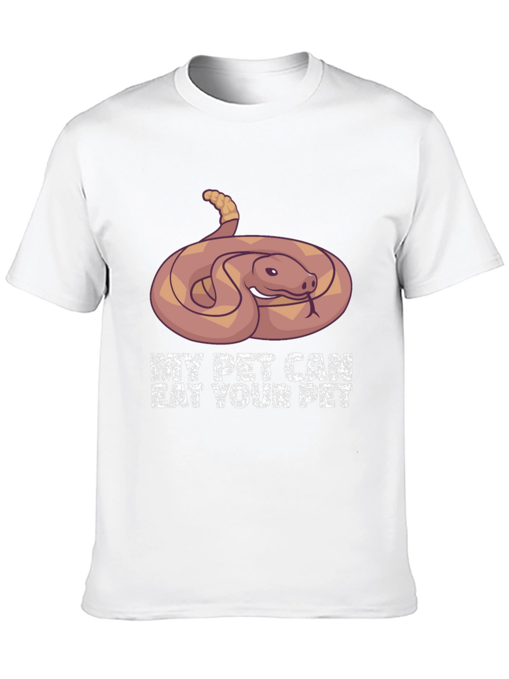 My Pet Can Eat Your Pet Snake Graphic T-Shirt