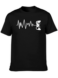 Gamer Heartbeat T-Shirt - Gaming Pulse Tee