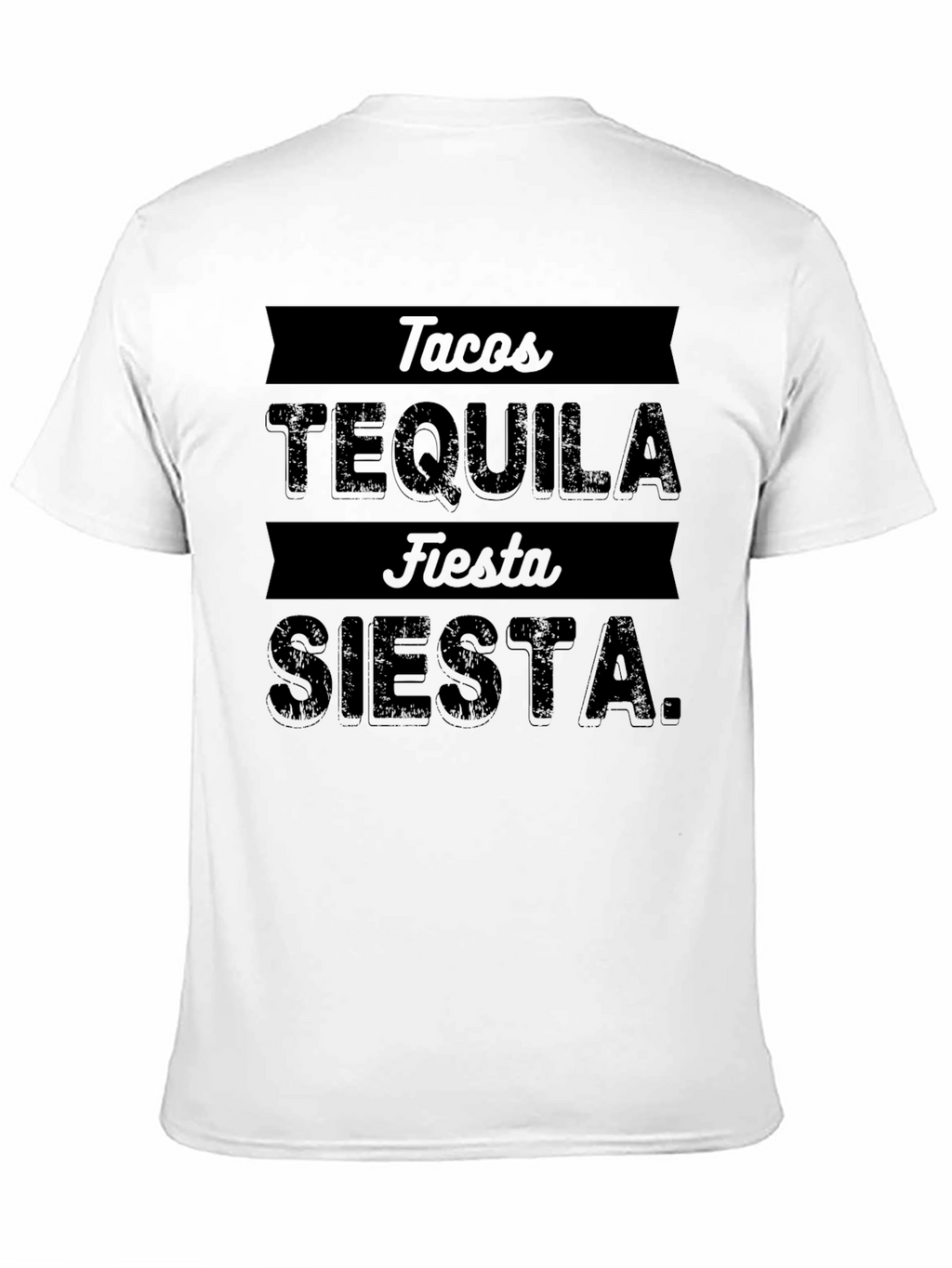 Tacos Tequila Fiesta Siesta Graphic T-Shirt