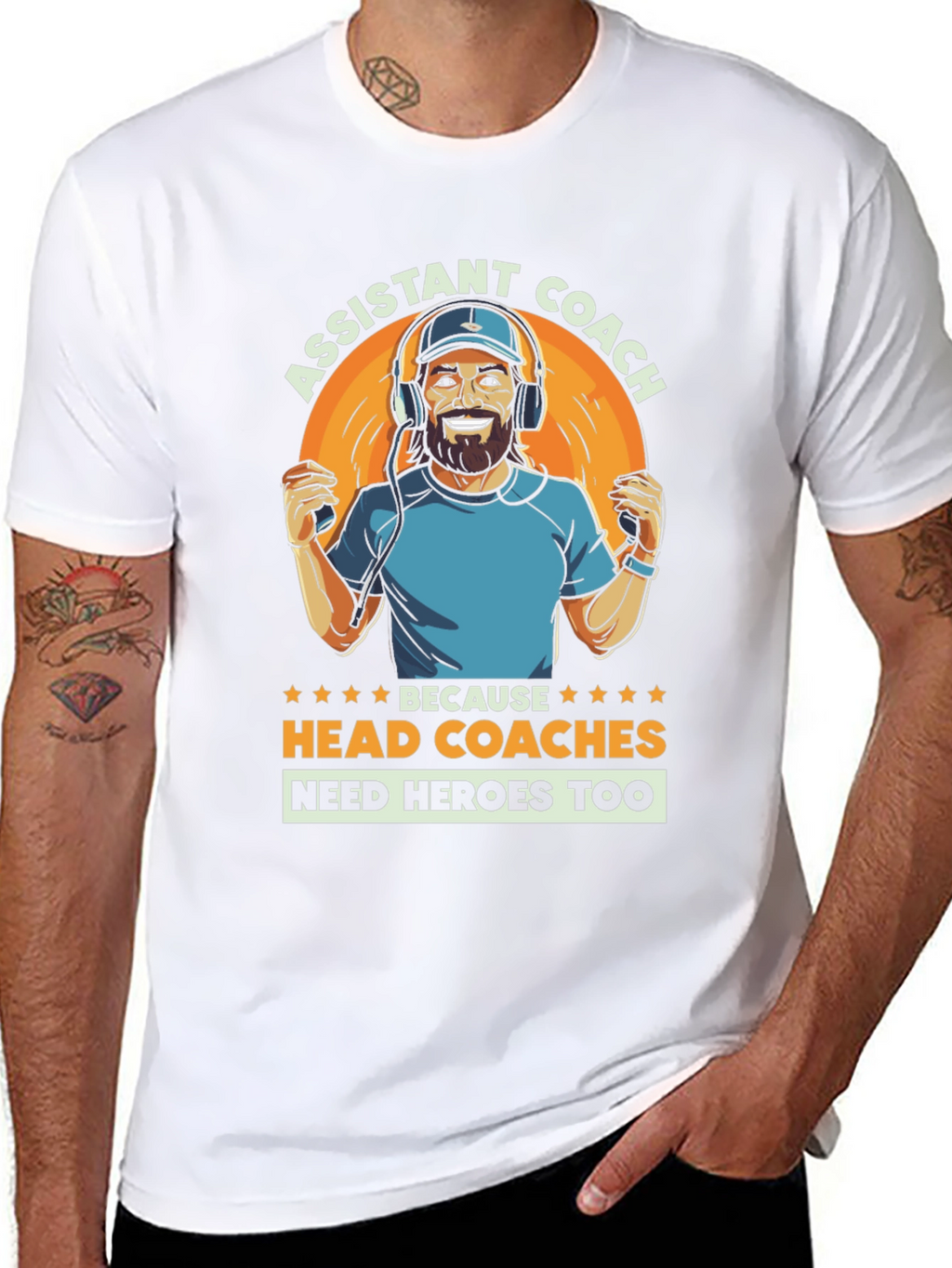 Assistant Coach Heroes Tee