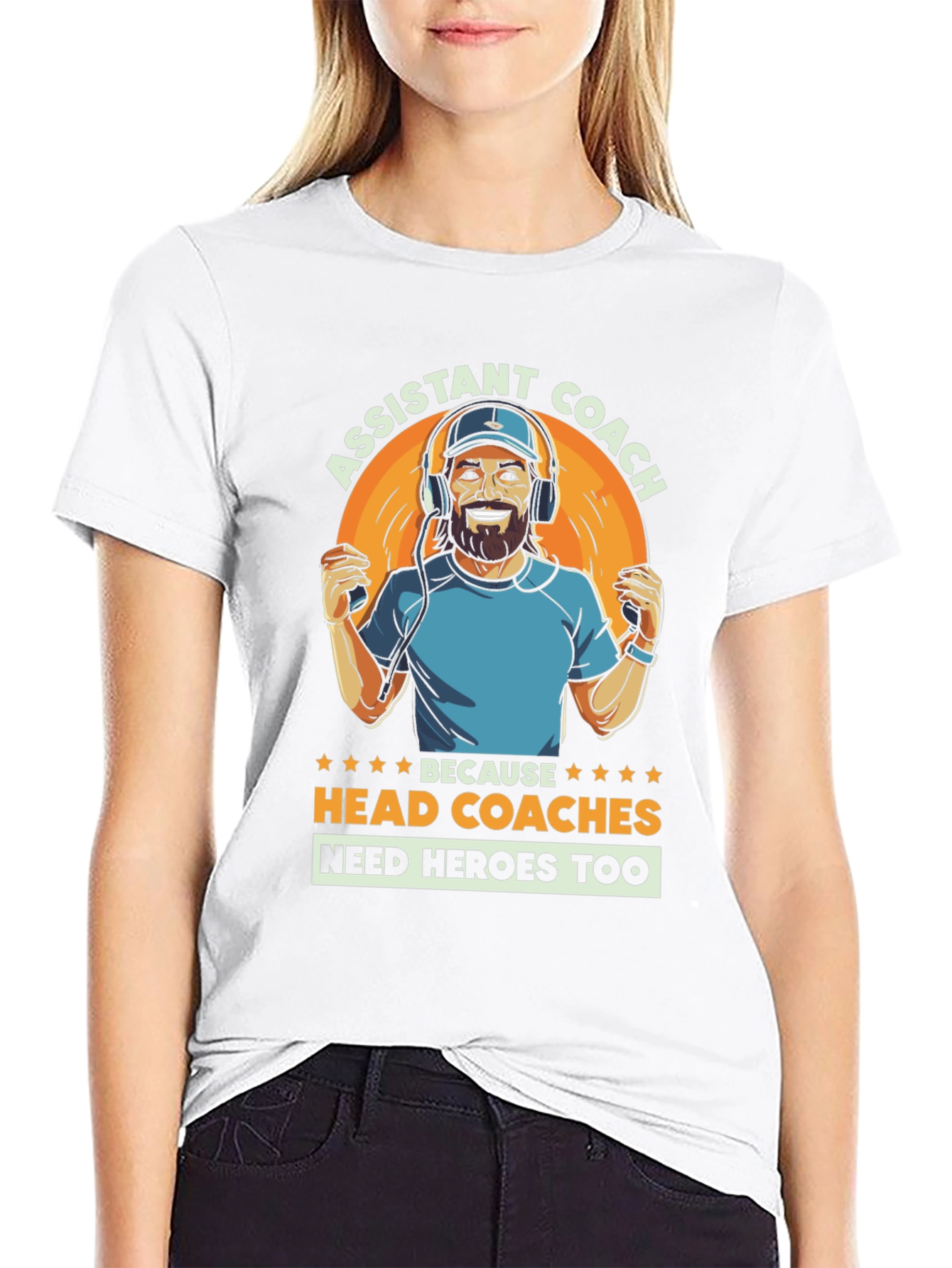 Assistant Coach Heroes Tee