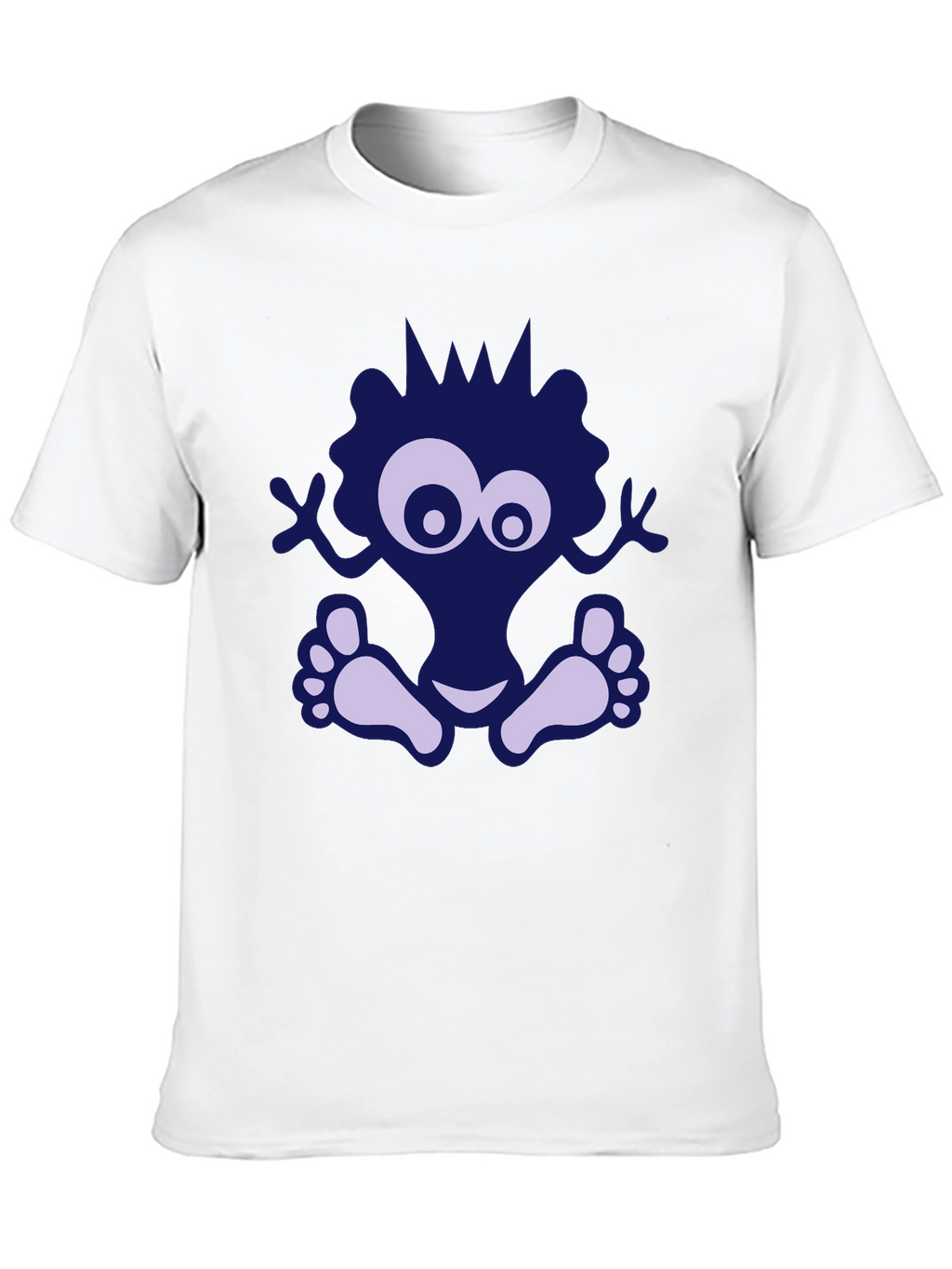 Funky Monster Graphic Black T-Shirt