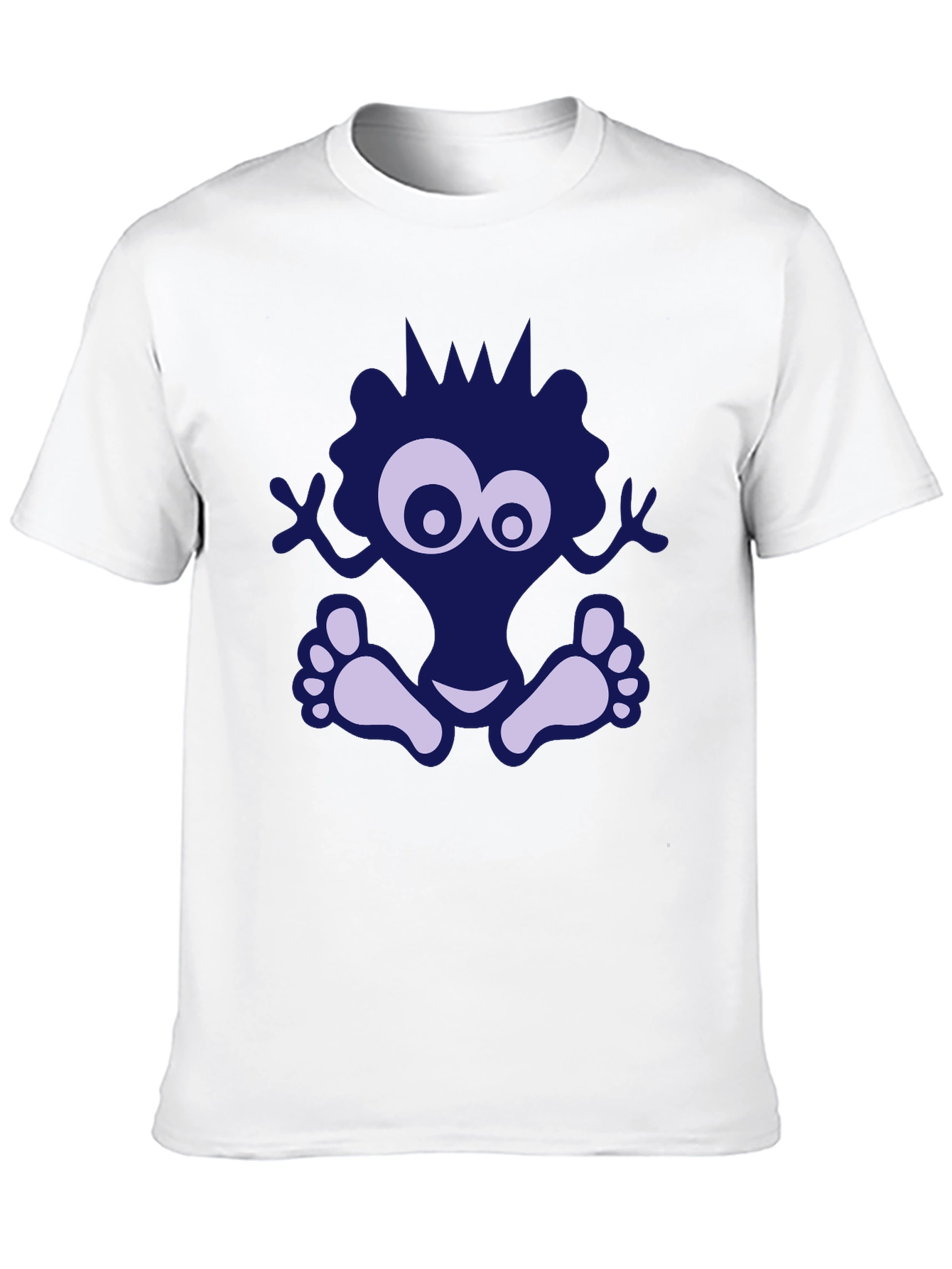 Funky Monster Graphic Black T-Shirt