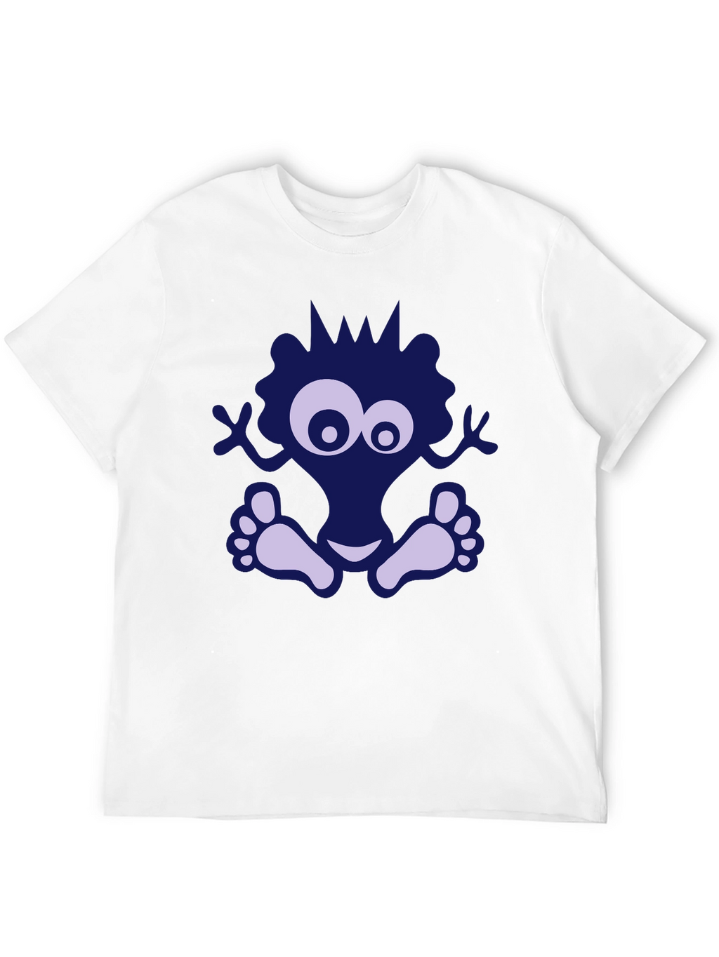 Funky Monster Graphic Black T-Shirt