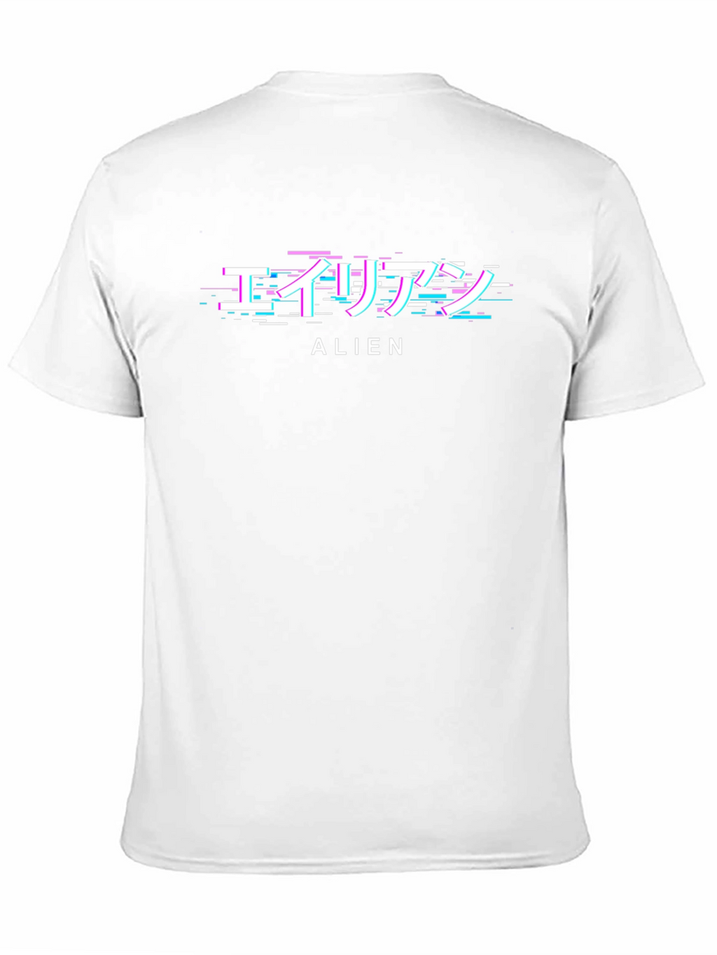 Glitch Alien Graphic T-Shirt - Trendy Streetwear