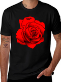 Red Rose Graphic Tee - Beauty by Nature