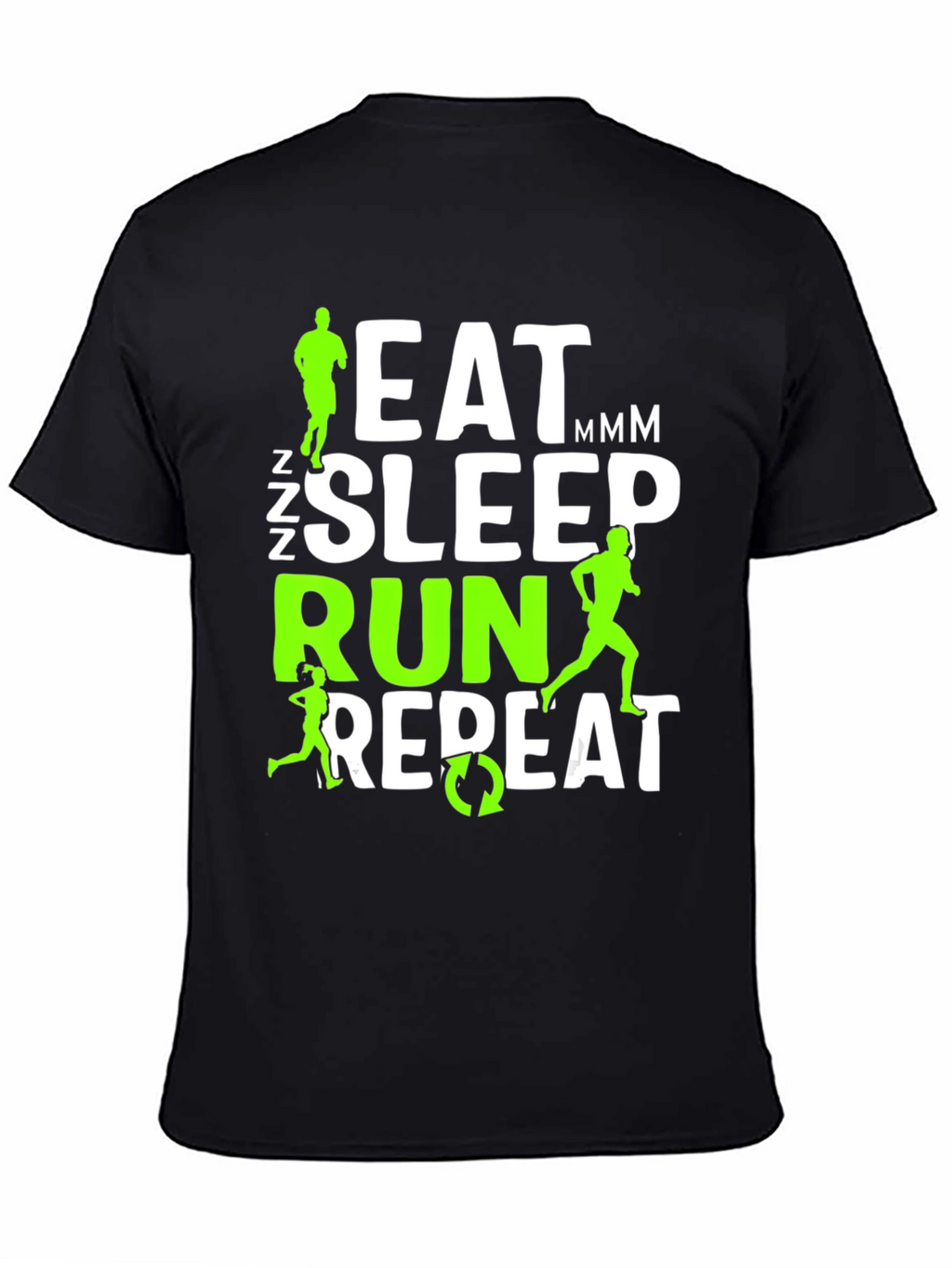Eat Sleep Run Repeat T-Shirt - Runners Gift