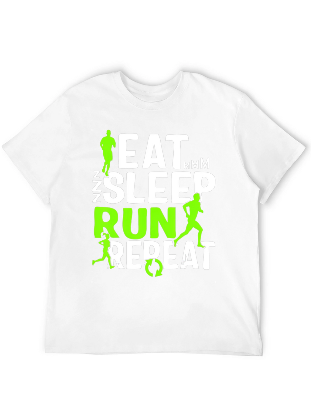 Eat Sleep Run Repeat T-Shirt - Runners Gift