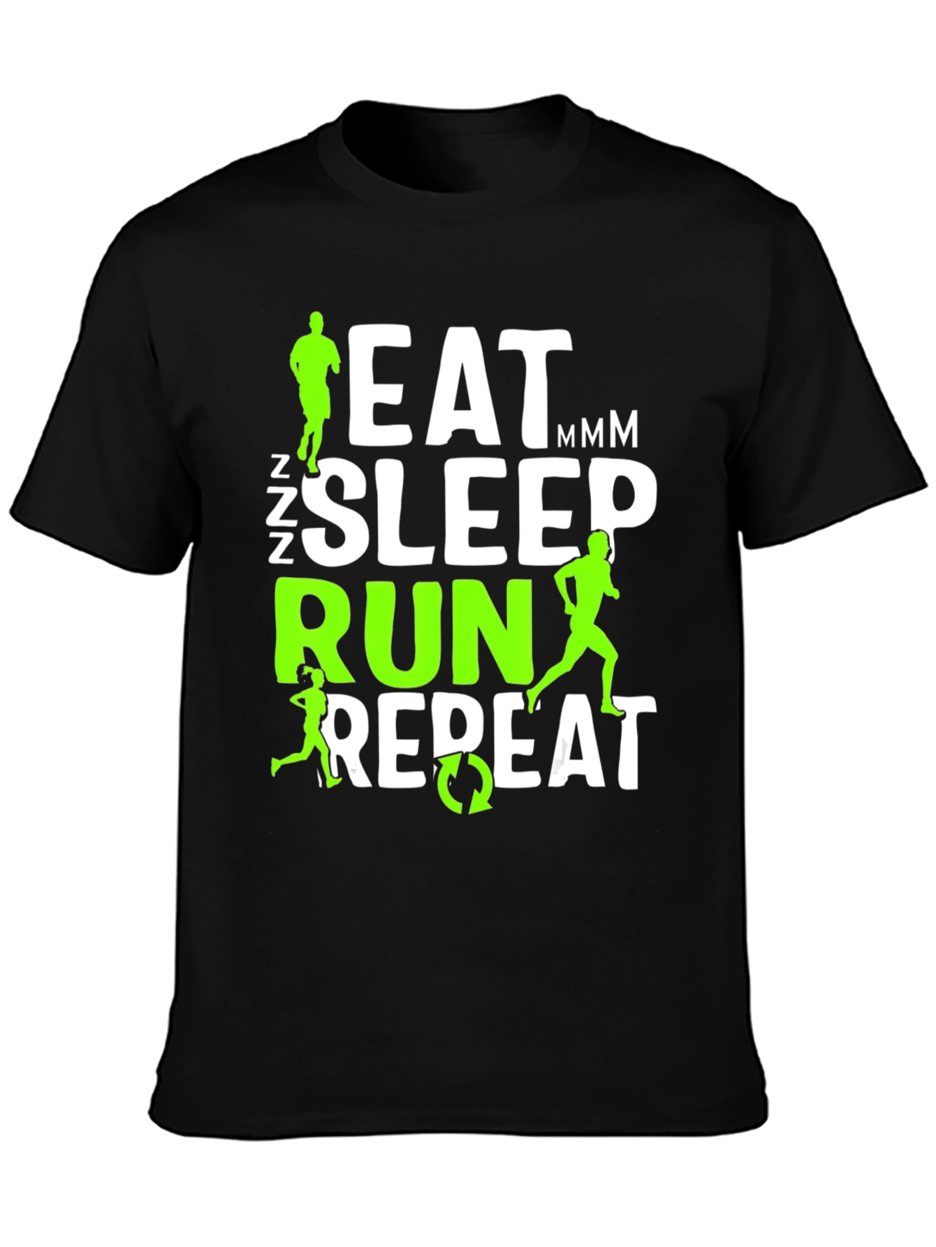 Eat Sleep Run Repeat T-Shirt - Runners Gift
