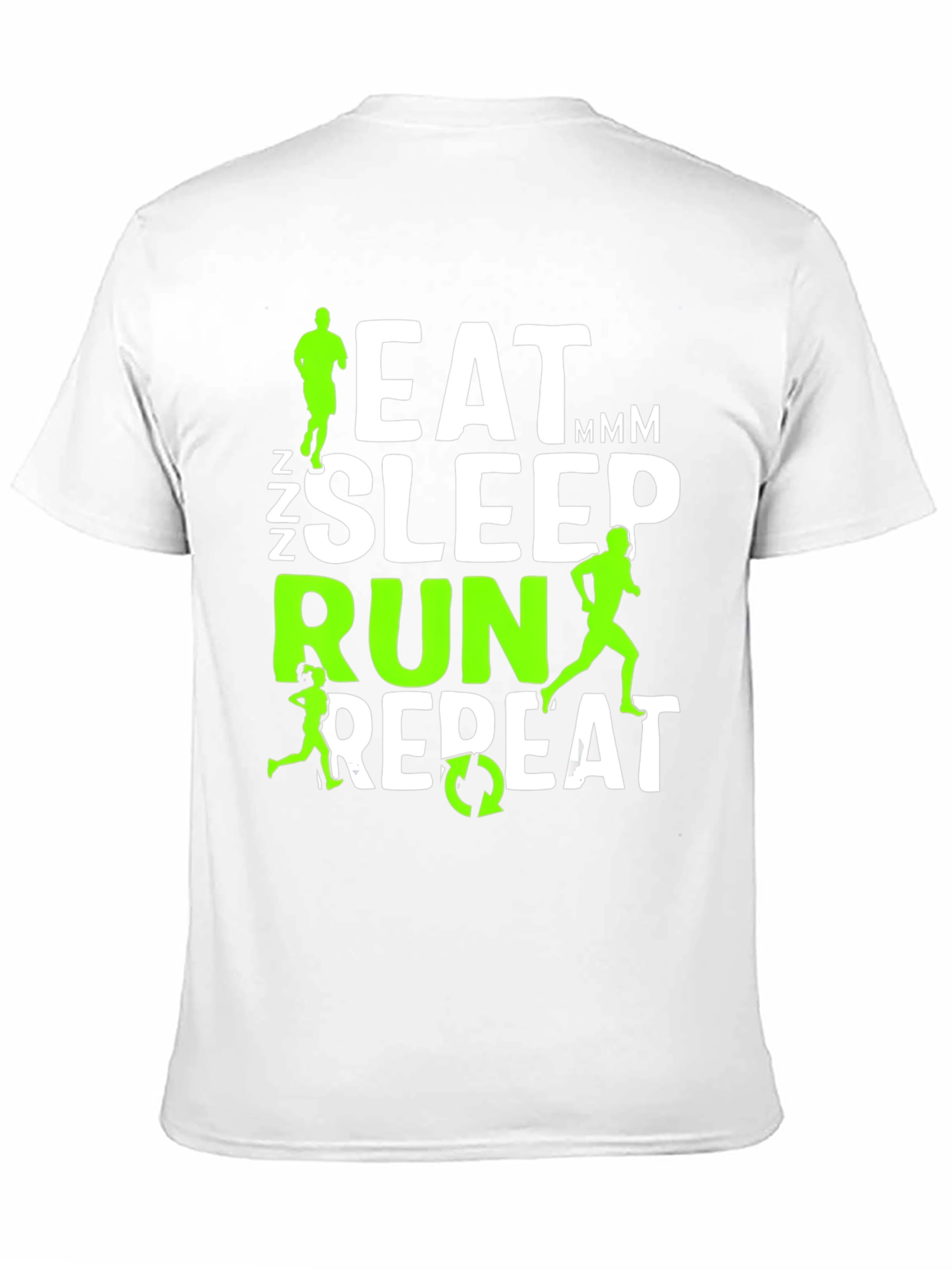 Eat Sleep Run Repeat T-Shirt - Runners Gift