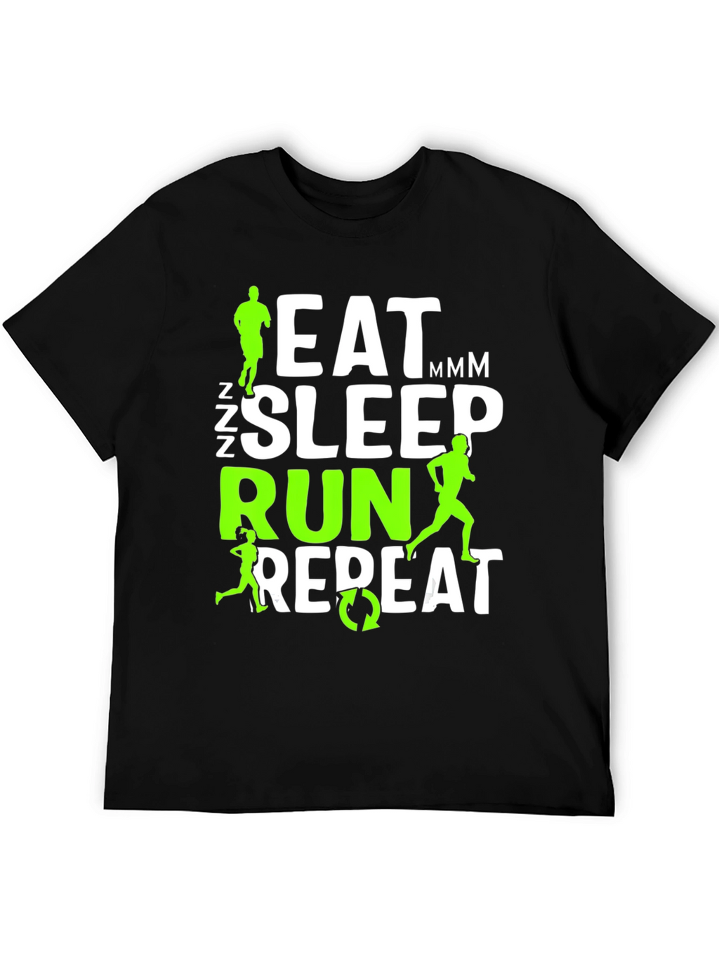 Eat Sleep Run Repeat T-Shirt - Runners Gift
