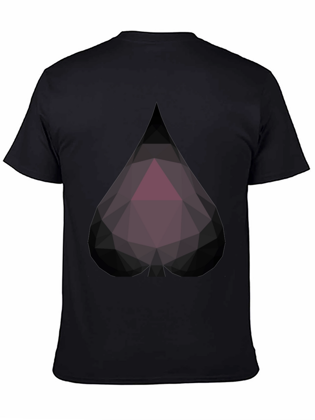 Geometric Spade Tee - Modern Style