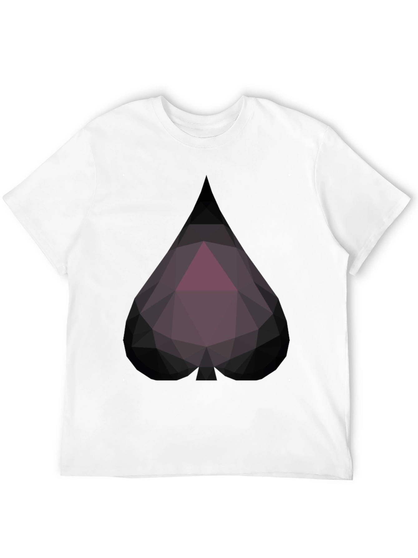 Geometric Spade Tee - Modern Style