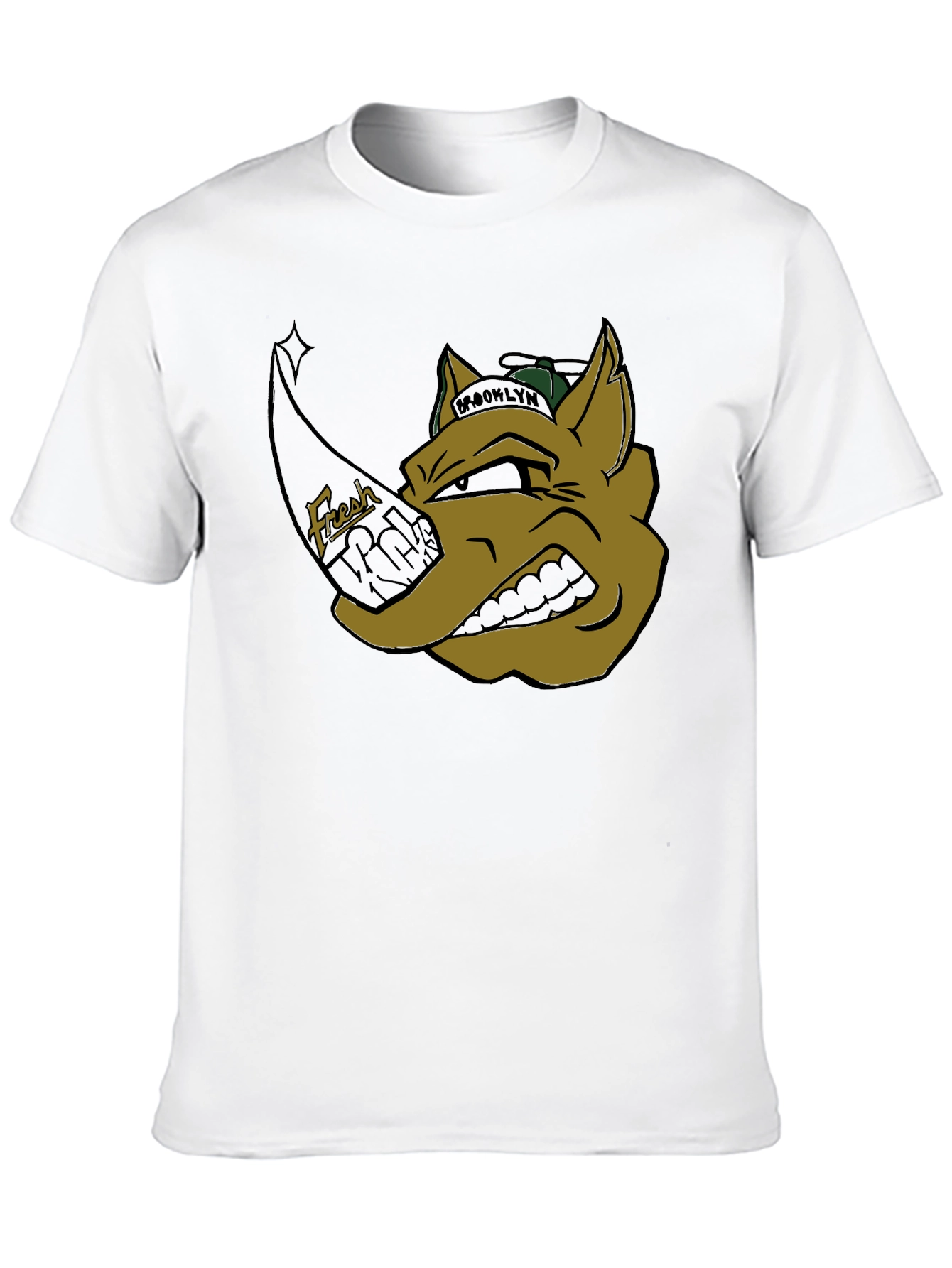 Black Graphic Tee - Fresh Kicks Rhino
