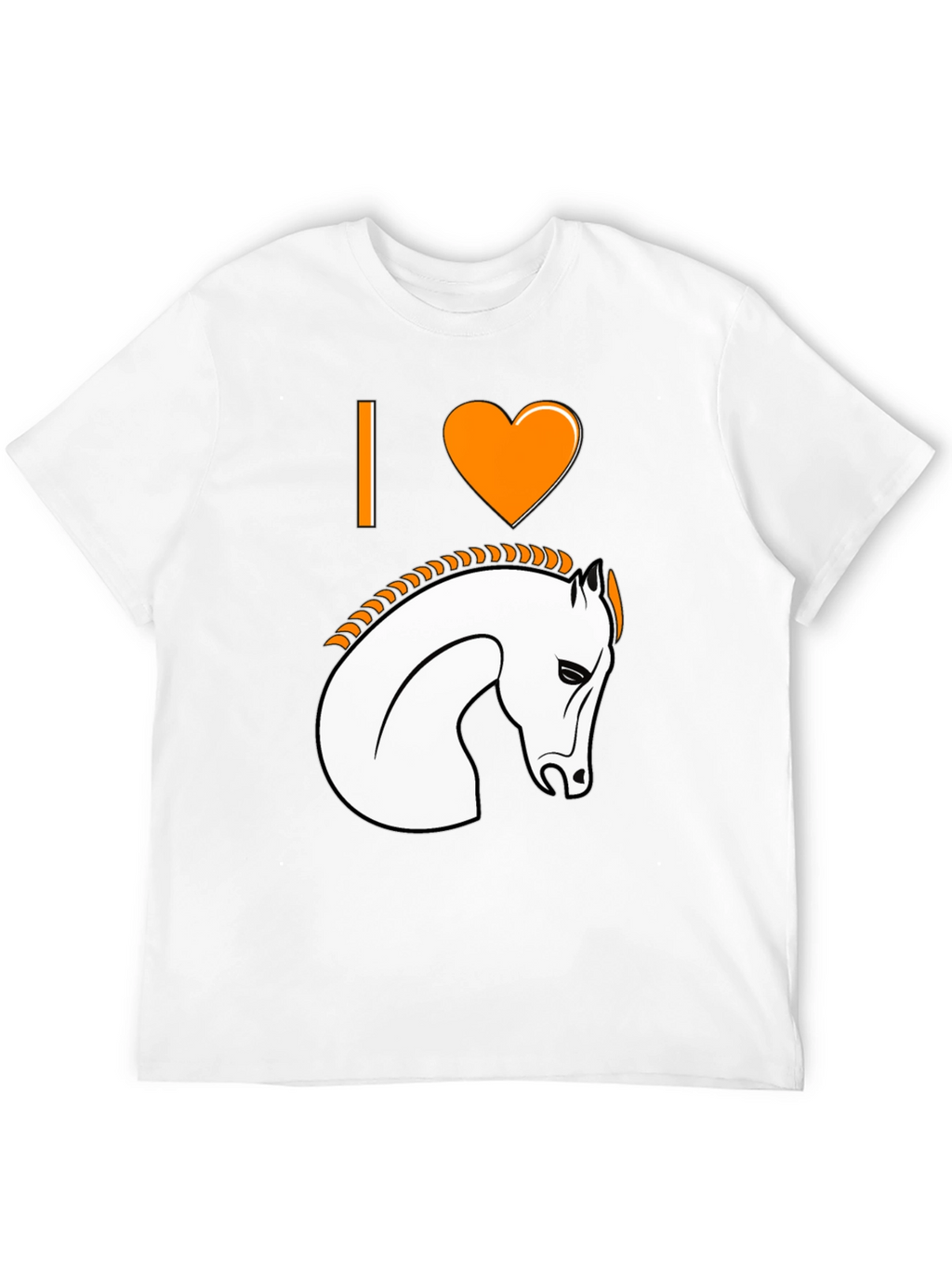 I Heart Horses Graphic T-Shirt