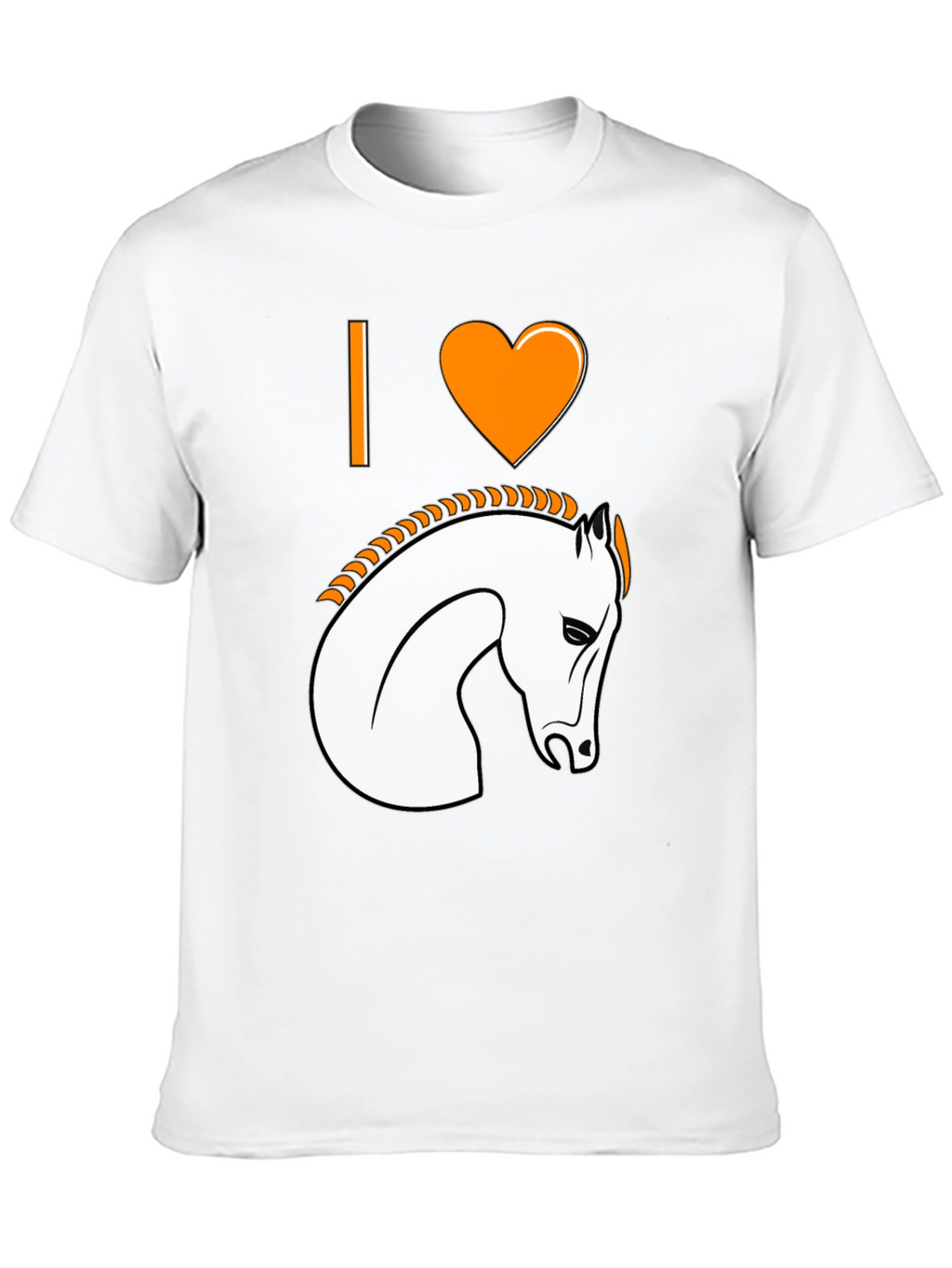 I Heart Horses Graphic T-Shirt