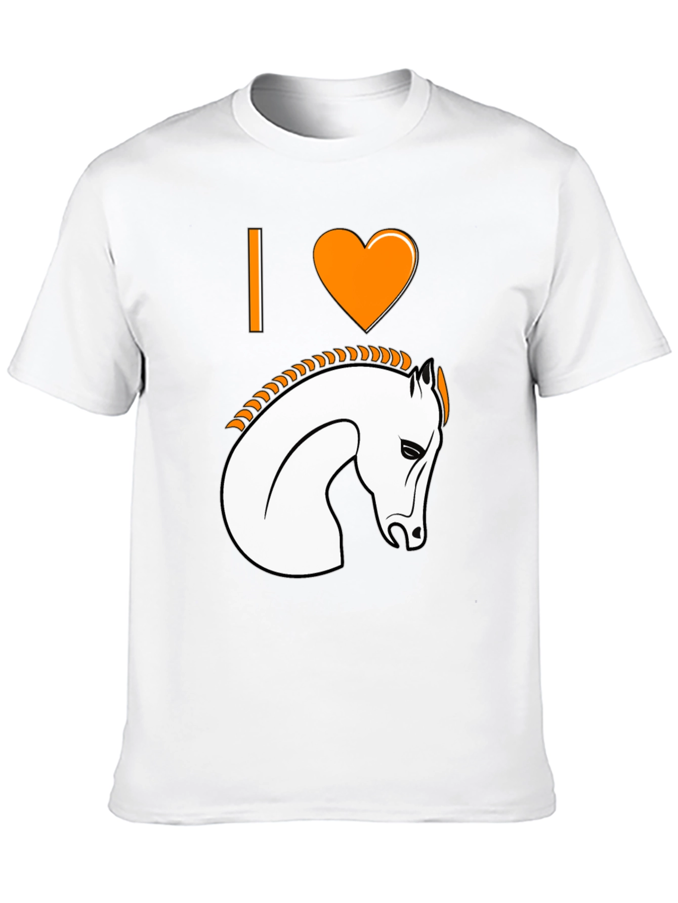 I Heart Horses Graphic T-Shirt
