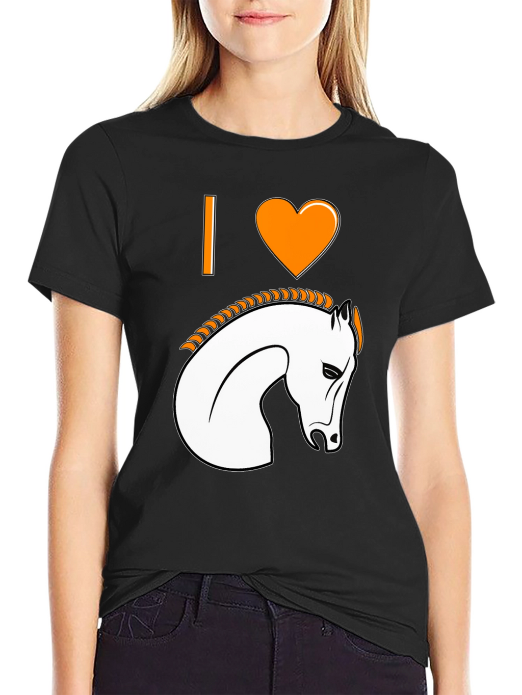 I Heart Horses Graphic T-Shirt
