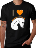 I Heart Horses Graphic T-Shirt