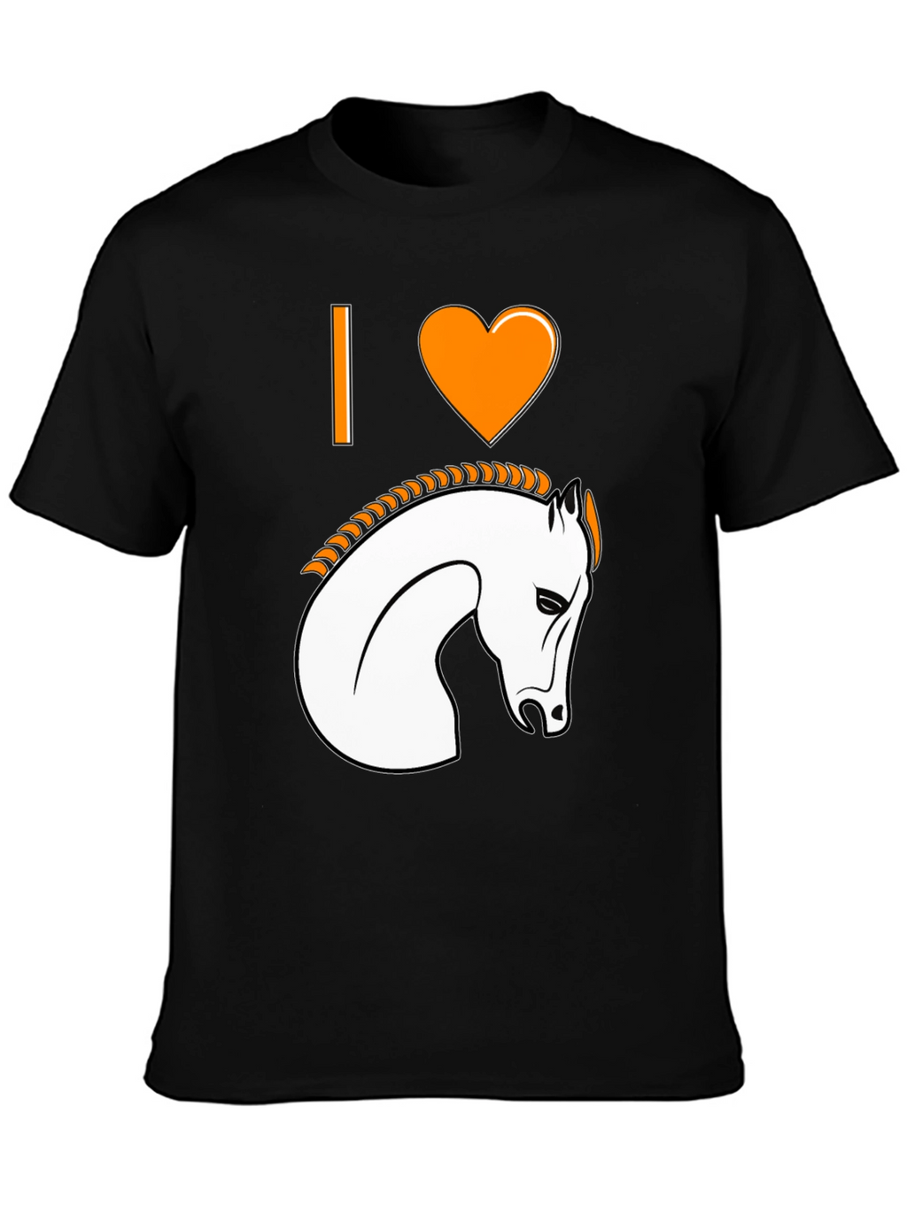I Heart Horses Graphic T-Shirt