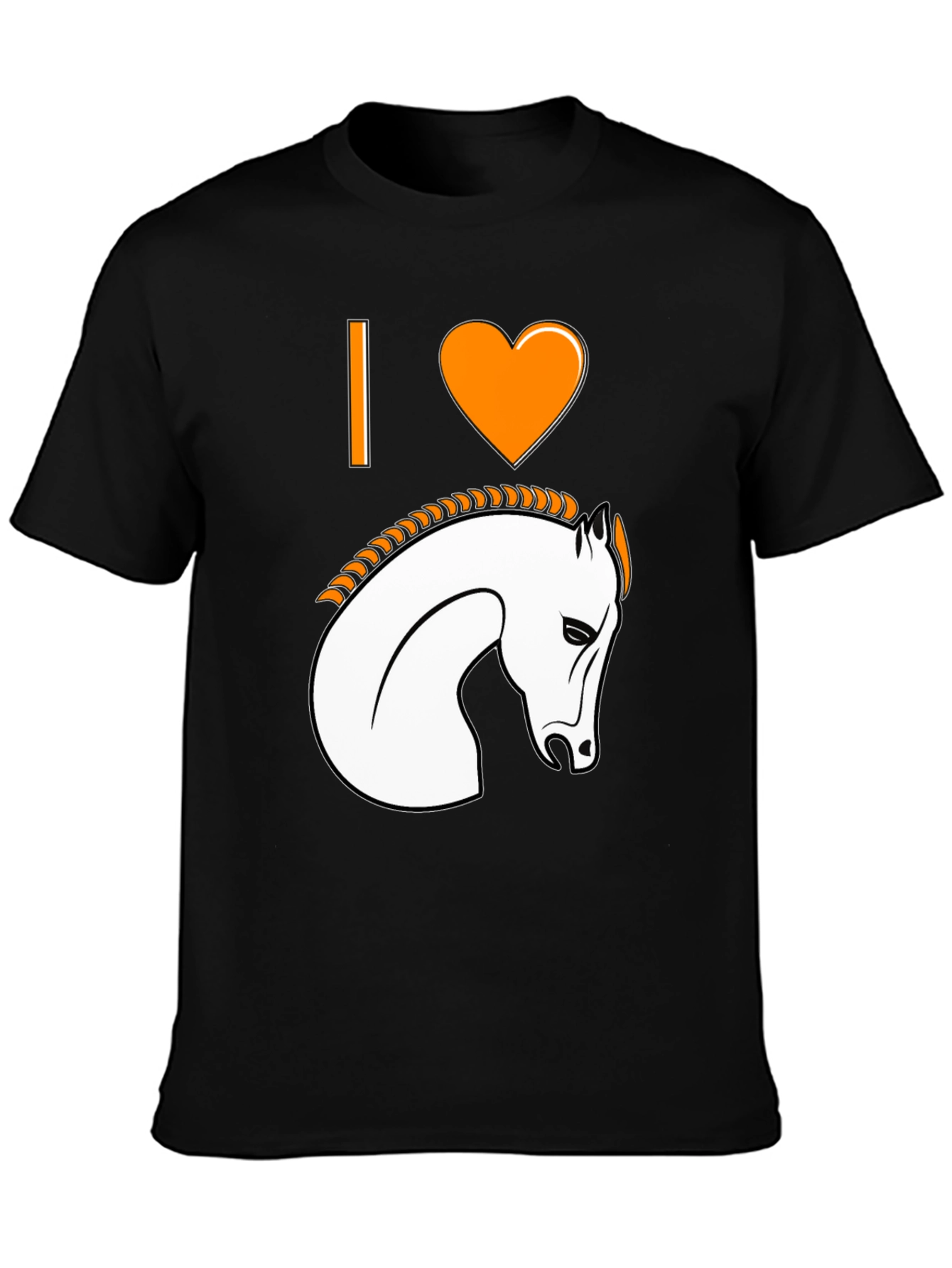 I Heart Horses Graphic T-Shirt