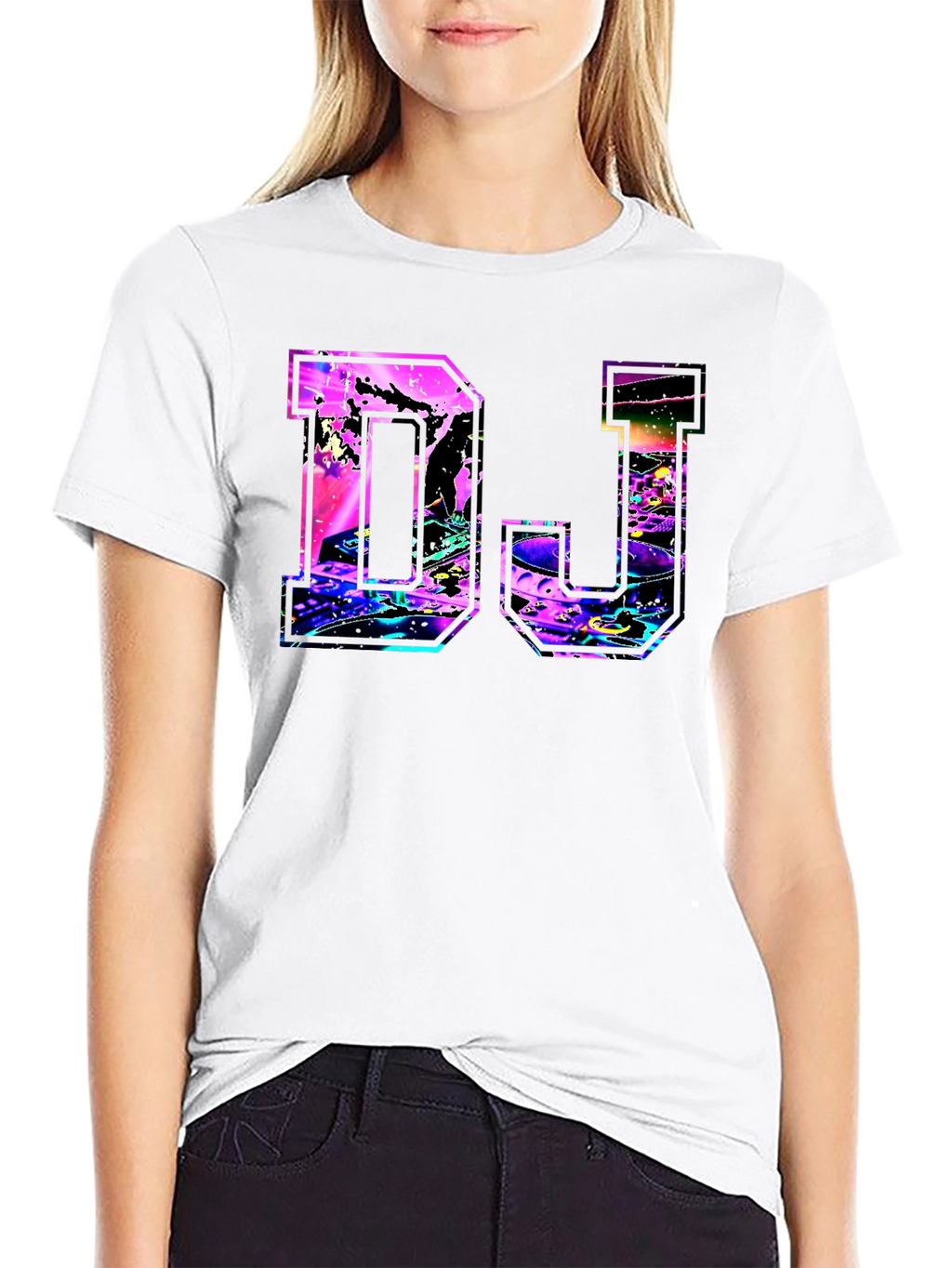 DJ Graphic T-Shirt - Black Tee