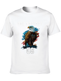 God Protect Us Eagle Graphic T-Shirt