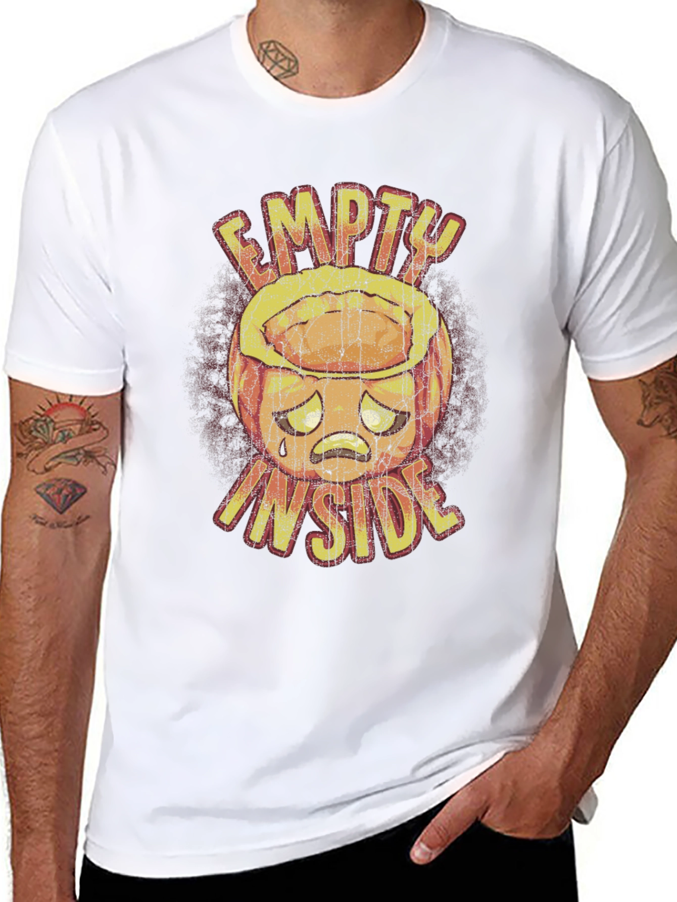 Empty Inside Graphic T-Shirt
