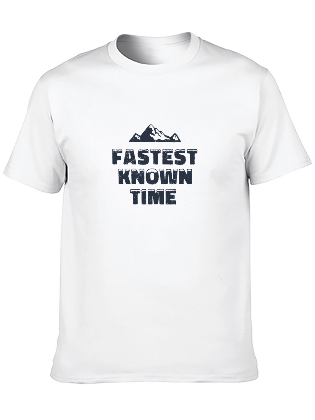 Fastest Known Time Graphic Black T-Shirt
