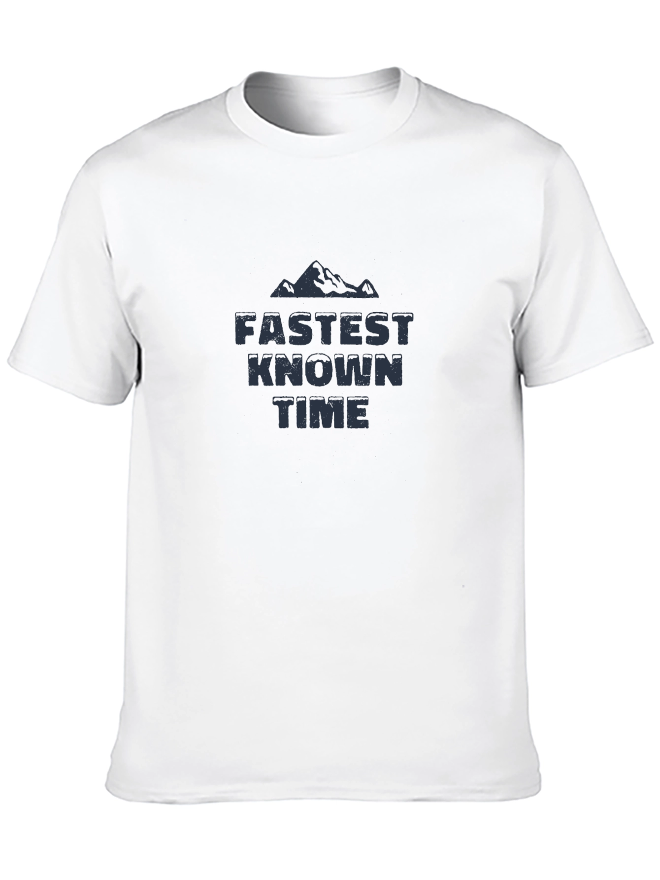 Fastest Known Time Graphic Black T-Shirt