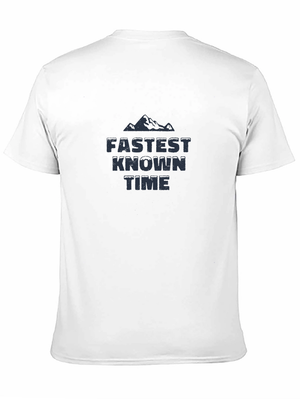 Fastest Known Time Graphic Black T-Shirt