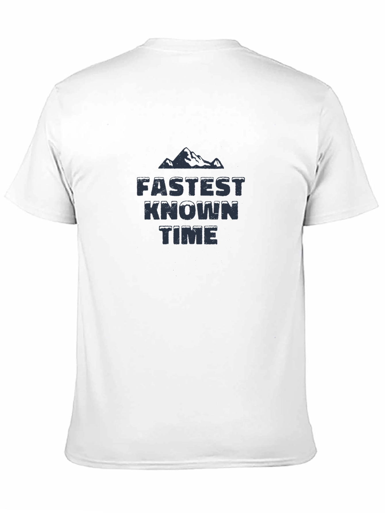 Fastest Known Time Graphic Black T-Shirt