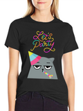 Lets Party Grumpy Cat T-Shirt