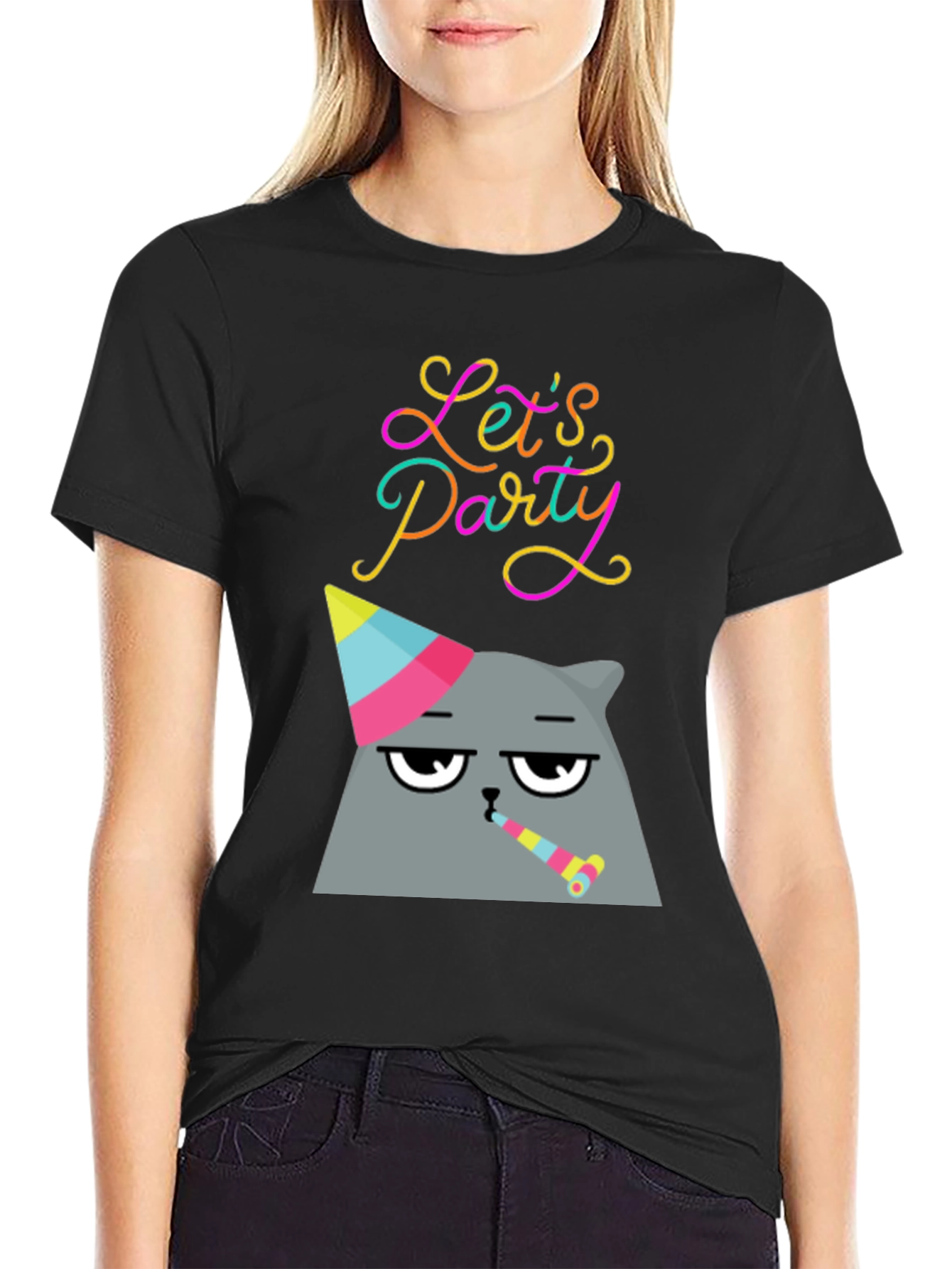 Lets Party Grumpy Cat T-Shirt